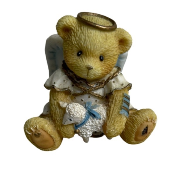 Vintage Cherished Teddies Angie I bought The Star 1998 Halo Wings Lamb P Hillman - Picture 1 of 8